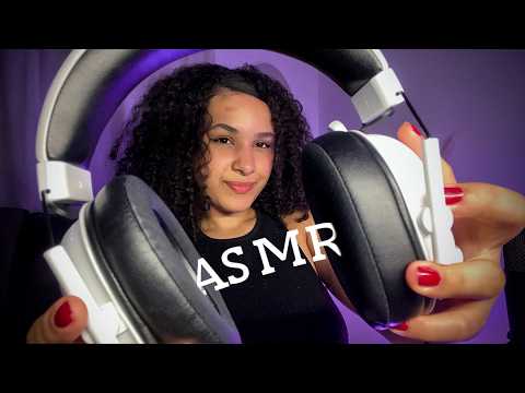 ASMR  com Sons de Boca, Spit Paiting, Tapping e muitos Gatilhos para você RELAXAR. 💤
