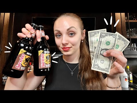 ASMR || Bartender Serves You Drinks! 🍺 (Soft Spoken) 🍻 Roleplay