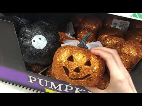 Fall Halloween Dollar Store ASMR No Talking