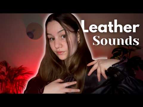 [ASMR] LEATHER SOUNDS 🖤  ULTRA TINGLYYY  |  | ASMR Marlife