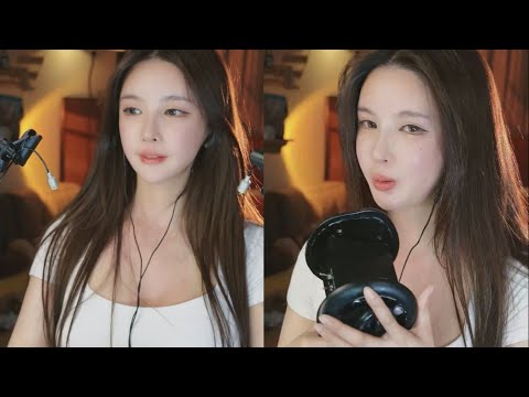 ASMR Relax Shop｜大艺术嘉 弹舌 化妆 耳语  口腔音 捂耳 ear licking 20250029