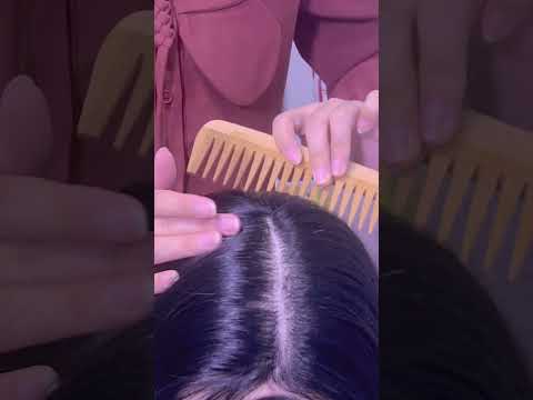 Hair and Scalp ASMR No Talking