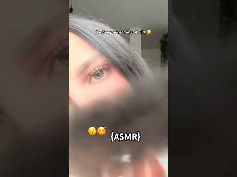 #tingles #asmrsounds #relax # #asmrcommunity #asmr #satisfying #relaxing #nails #eyebrows