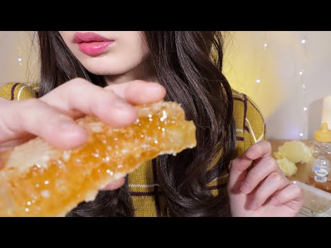 ASMR Honey Ear Massage🍯👂(Oil, Lotion, 60fps)