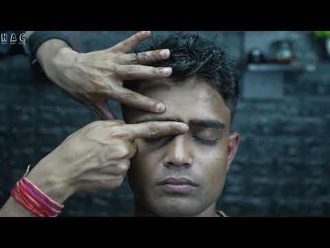 ASMR Neck Cracking Head Massage By Indian Barber | Sculp Scratching & Tapping Massage For Relaxation