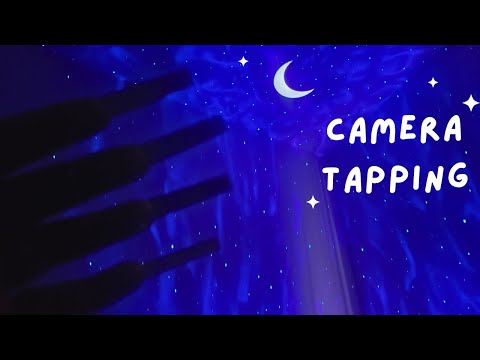 ASMR Camera Tapping with Long Nails and Some Nail Tapping (LOOPED) - No Talking