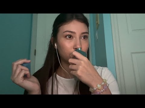 ASMR Showing you my Perfumes (lowkey chaotic )