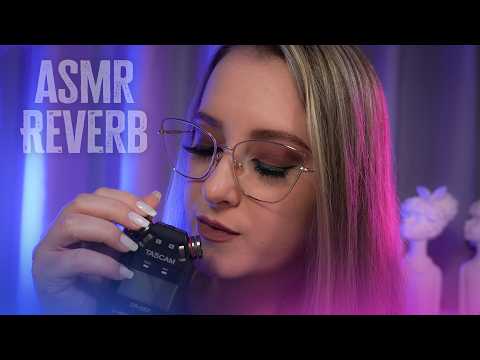 ASMR 4K com REVERB | Gatilhos bem pertinho do seu ouvido com Tascam | os melhores sons para dormir