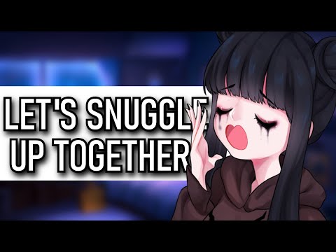 Cuddling With Your Goth Girlfriend (GF Roleplay Audio + Rain + Hairplay + Sleeping Together)