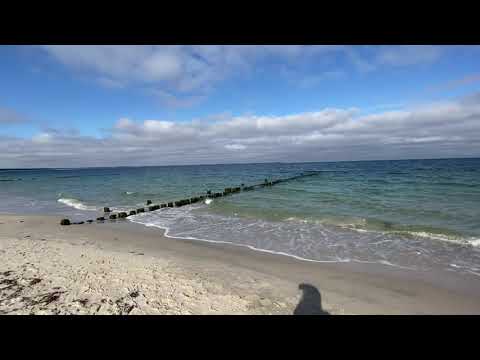 ASMR - Spaziergang am Meer - Meeresrauschen von der Ostsee 🌊 | Jasmin ASMR