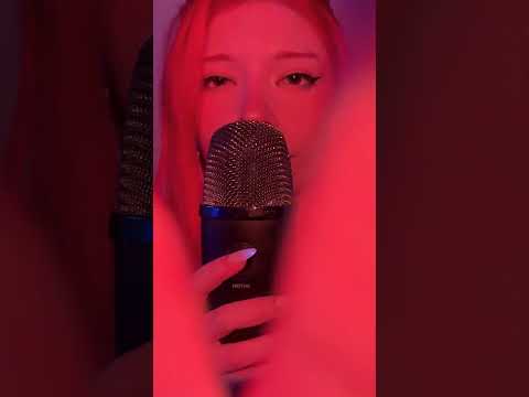 visuals and mouthsounds fast and aggressive ASMR SHORT video!