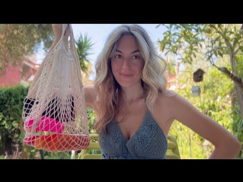 WHAT’S IN MY BAG 🐚🦀 mare edition (asmr ita)