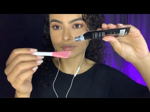 ASMR- SPA COMPLETO EM VOCÊ. CABELO, UNHA, SOBRANCELHA, e mais. 