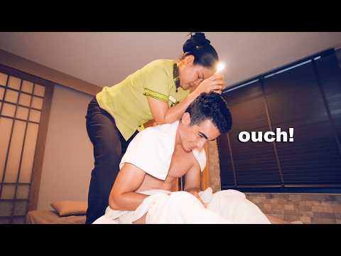 ASMR: She Gave me an INTENSE Thai DEEP TISSUE Sport Massage