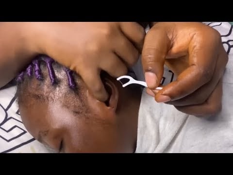 ASMR✨Deep Finger ear cleaning you need to fall asleep 