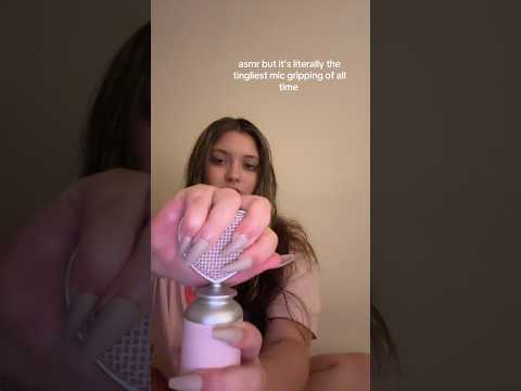 MIC GRIPPING ASMR 🤪 #asmr #asmrsleep #fyp #foryou #foryoupage