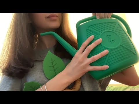 lofi asmr You’re my plant 🪴 (water sounds, camera touch) NO TALKING