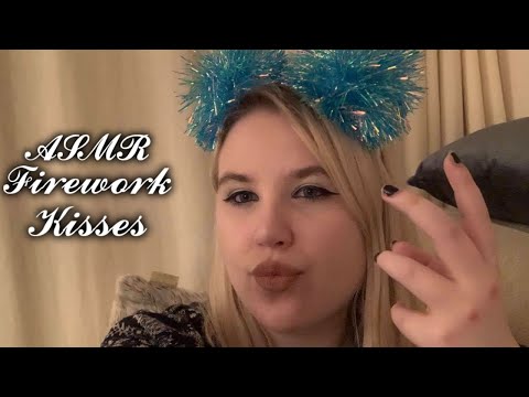 ASMR Kisses & Hand Movements | Firework Kisses