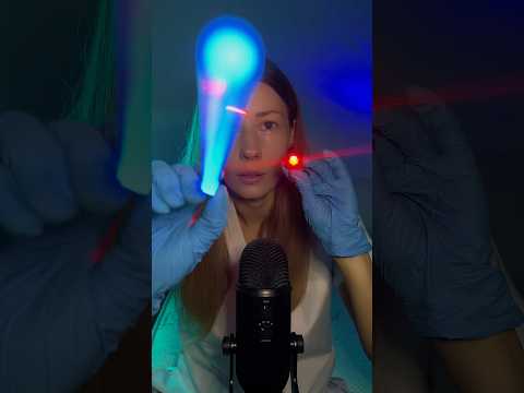ASMR Gently Checking Your Eye Movements 👁️ #sleepasmr #tingles #lighttriggers