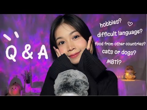 ASMR 30K Special 💖 Q&A | Whispered Relaxing