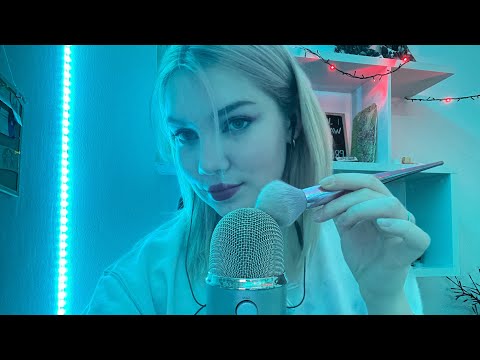 ASMR | Mic & Spoolie Brushing NO TALKING❗️