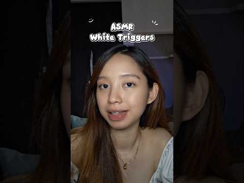 white trigger #asmr