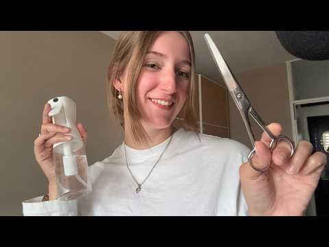 ASMR | Fast & Aggressive Haircut 💇‍♀️