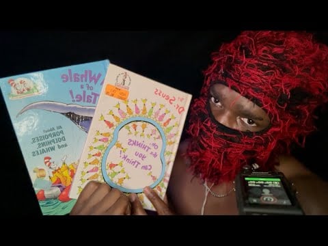 ASMR Reading The OPPS Two Bedtime Stories With My TASCAM