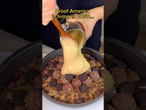 Proof America is living in 2050… #food #eating #mukbang #dessert #asmr