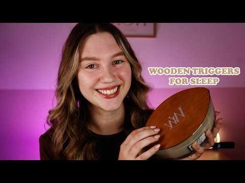 ASMR Relaxing Wood Sounds | Tapping, Scratching & Sleep Triggers