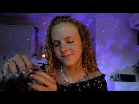 ASMR ~.~ Visualisatie typen (toetsenbord geluiden) + vertellen (fluffy mic) ⌨️✨