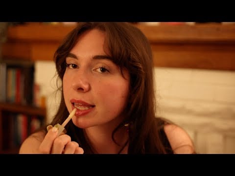 ASMR | British Mean Girl Does Your Makeup 💄 (gum chewing, accent, soft spoken)