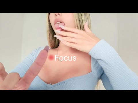 ASMR ENFÓCATE EN MÍ + SPIT PAINTING ☝🏻☔