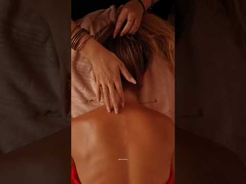 40 min no talking & intense tracing sounds exclusively on patreon 😴🌙#asmrmassage #asmr #asmrvideo