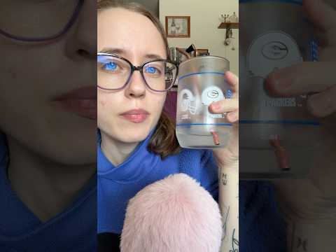 Swirling Ice in Water w/ a Straw ASMR #asmr #shorts