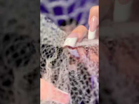 ASMR spider web 🕸️😇 #asmr #asmrvideo #asmrsounds #sleep #tingles