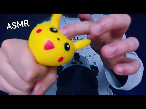 ASMR Fast and Aggressive Sticky Tapping (no talking)