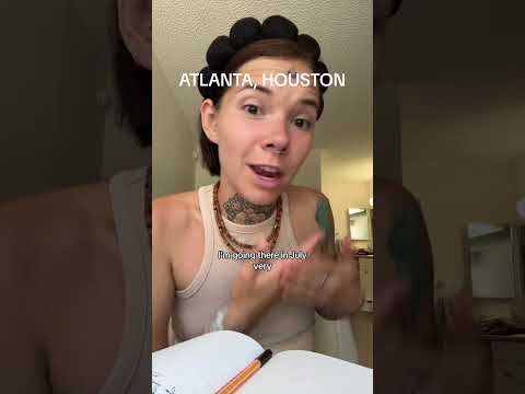 My last tour in America (Atlanta/Houston)