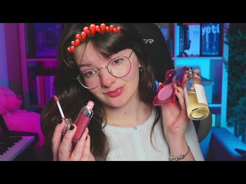 ASMR ROLEPLAY - TU AMIGA TE MAQUILLA PARA VENGARTE DE TU CASI ALGO (español)