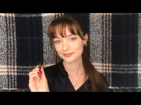 ASMR Plucking & Brushing Away Negative Thoughts