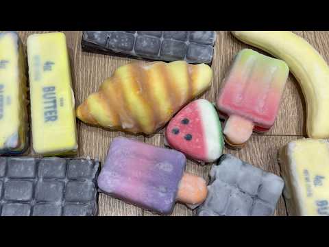 wax cracking asmr squishy