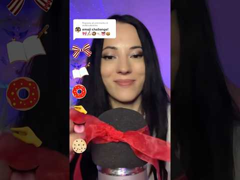 Emoji challenge asmr #asmremojichallenge #asmremoji #asmr