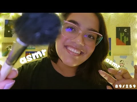 ASMR PINCEL NA TELA PARA RELAXAR 💆🏽‍♀️💖