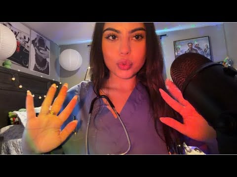 Let Me Check You 🩺 ASMR Soft Whisper Nurse Exam