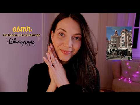 ASMR | Me hacen una SKINCARE con masaje en DISNEYLAND