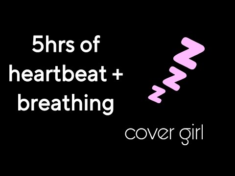 sleeping on your gf’s chest [heartbeat][sleep aid][5 HRS][soft breathing][sleeping sounds][asmr gf]