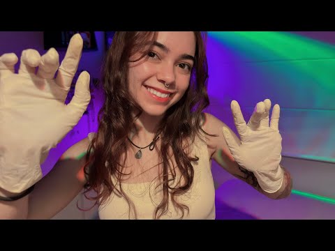 ASMR | Fazendo sua limpeza de pele na clínica dermatológica