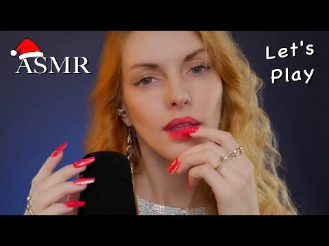 ASMR Let's Play You'll like Fabric Scratching and Kisses