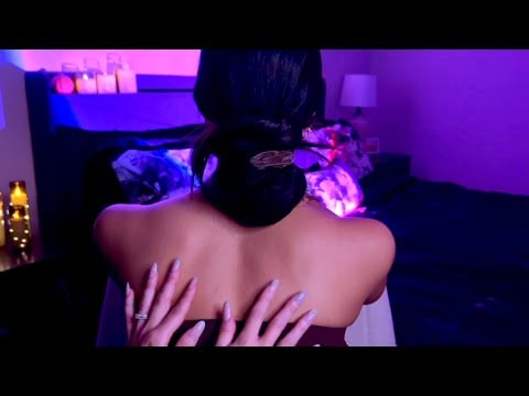 ASMR | Sleep Inducing Back Scratching & Tracing on @loisaasmr | Baby Rakes, Soft Brushes
