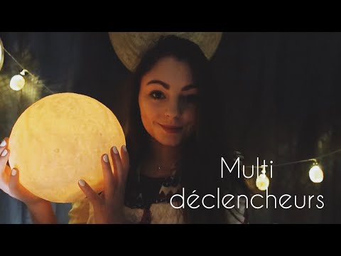 ASMR FRANCAIS ♡ Multi Déclencheurs - Mots déclencheurs/ Tapping/ Visuel ♡